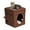 Brown, variant on Midwest Cube Cat Bed and House Collection, Multiple Colors & Sizes