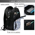 thumbnail image 4 of Easygdp Cute Fat Cat Mochila para Laptop de Viaje con Puerto USB, Mochila para Laptop con Puerto de Carga USB para Mujeres y Hombres, 4 of 7