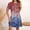 ZI-Multicolor-fourth july dress, variant on Frostluinai 4th of July Women Dress Red White and Blue Short Sleeve T Shirt Dress Crew Neck American Flag Sundress Casual Beach Midi Dress