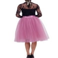 thumbnail image 3 of Femmes Filles Princesse Ballet Tulle Tutu Jupe Mariage Soirée Bal Rockabilly Mini Robe, 3 of 6