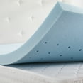 thumbnail image 6 of Hearth & Harbor 4” Memory Foam Mattress Topper, Ventilated Design Infused with Cooling Gel, Full, 6 of 8