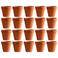 thumbnail image 1 of FELTECHELECTR 20 macetas de terracota rojas con agujero para cactus y suculentas (3 x 3 cm), 1 of 6