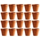 thumbnail image 1 of FELTECHELECTR 20 macetas de terracota rojas con agujero para cactus y suculentas (3 x 3 cm), 1 of 6