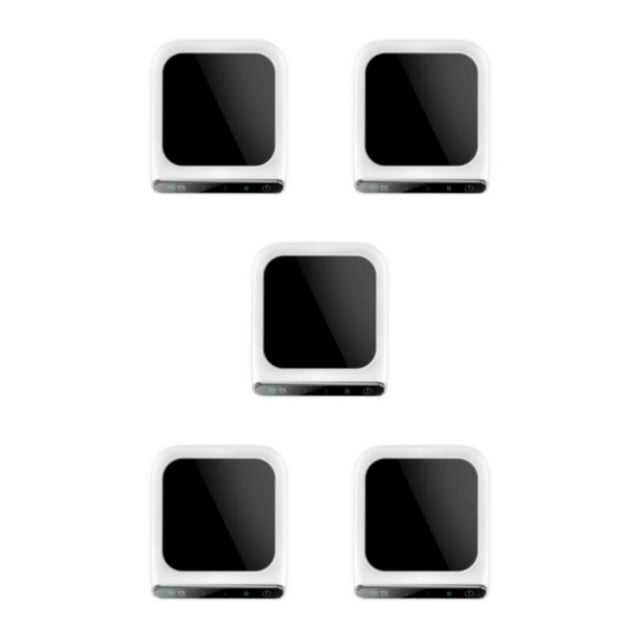 VONKY Compact USB Coffee Mug Warmer Ceramic Tea Cup Heater 10W Type1 5PCS