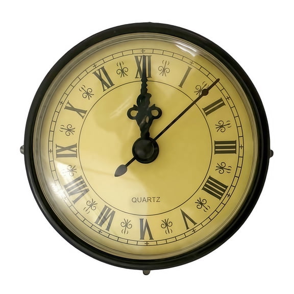 80MM Quartz Clock Insert for Creating Unique Clock Designs with Roman Numbers