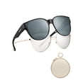 thumbnail image 1 of Gafas de Sol Polarizadas Retro Redondas BENEUNDER para Usar Sobre Anteojos, 1 of 7