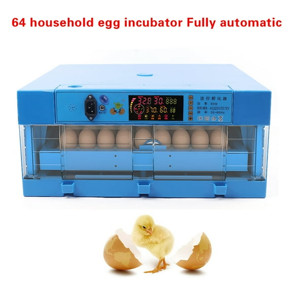 Dwellnix Incubator Automatic Digital Chicken Egg Hatcher 64 Eggs Temperature Control