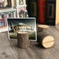 thumbnail image 4 of 10PCS Wedding Table Photo Holder Props Crafts Ornaments Rustic Decoration Weeding Decor Creative Wooden,3.3CM, 4 of 5