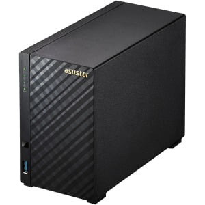 Asustor AS1002T v2, 2-Bay NAS (Diskless), Marvell Armada 1.6GHz Dual-Core, Personal Cloud