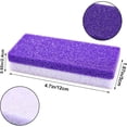 thumbnail image 5 of Foot Pumice Stone 8 Pack Pedicure Stone for Feet Pumice Sponge for Feet Callus Remover and Scrubber Double Sided Pedicure Foot Pumice Stone for Feet and Heels Callus and Dead Skins (Purple), 5 of 6