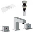 thumbnail image 1 of American Imaginations 48-in. W 3H8-in. Ceramic Top Set In White Color - Overflow Drain Incl. AI-32642, 1 of 8