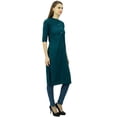 thumbnail image 1 of Phagun Kurti Tunique en Coton Col Mandarin Ethnique Décontracté, 1 of 1