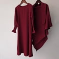 thumbnail image 6 of OGLCCG Kids Girls Muslim Abaya Dress Plain Islamic Prayer Dress with Hijab Toddler Traditional Ramadan Muslim Dresses 3-12Years, 6 of 7
