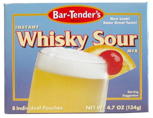 Whiskey Sour Bar-Tenders Instant Cocktail Mix by