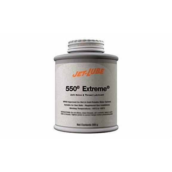 Jet-Lube 550 Extreme - Non-Metallic  Anti-Seize  Military Grade  Lead-Free  Extreme Temperature  1/2 Lb.