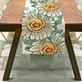 thumbnail image 1 of ⚡ Big Sale ! Summer Lemon Sunflower Table Banner Border Home Table Coffee Table Decoration Table Of Flax Printing, 1 of 3