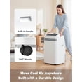 thumbnail image 5 of Patiosunny Portable Air Conditioner 14000 BTU (10000 BTU DOE), Standing AC Unit with DIY Window Kit, 5 of 7