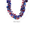 thumbnail image 2 of TACILIP Americans Independence Day Ribbons Plastic Tricolor Ribbons Tricolor Star Round Ribbons Independence Day Decor, Gifts for Women, 2 of 6