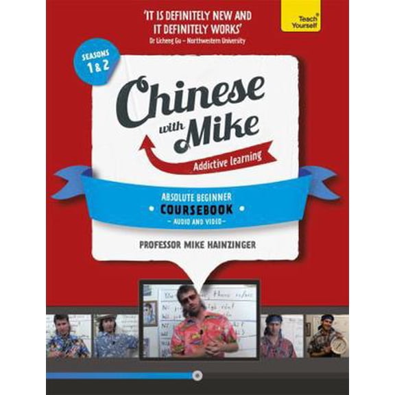 Pre-Owned Learn Chinese with Mike Absolute Beginner Coursebook Seasons 1 & 2 (Paperback)