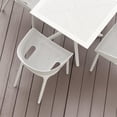 thumbnail image 4 of Compamia Sky Pro Stacking Dining Chair  White, 4 of 10