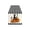 A004- D, variant on Halloween Table Runner, Indoor Halloween Table Decorations, Halloween Pumpkin Decor, Black Cat Halloween Decor, Linen 72X13 Inch Pumpkin Ghost Web Pattern Orange Black Plaid Table