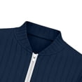 thumbnail image 5 of Vmvidoty Women Lightweight Jacket Long Sleeve Zipper Outerwear Coat Basic Loose Fit Top Travel Navy L, 5 of 8