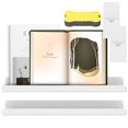 thumbnail image 3 of 2Pcs Magnetic Book Shelf for Whiteboard Acrylic Magnetic Book Holder with Blackboard Eraser and Pen Container Magnetic Floating Book Display Shelf Reusable Magnetic Shelves for Whiteboard, 3 of 11