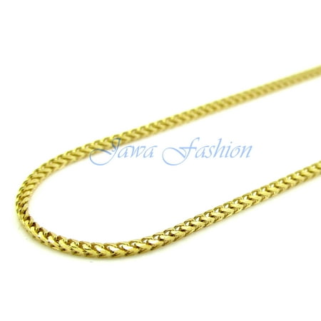 Hip Hop Mens 14K Yellow Gold Finish 5MM 1 Row White Lab Diamond Chocker Tennis Link Chain 18 to 24 Inches - 18 Inches