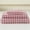 Red Gingham, variant on Tan Gingham Twin Sheet Set, Soft Brushed Microfiber Taupe Plaid Twin Bed Sheets, 3-Pieces Brown Grid Sheet Set with Deep Pocket