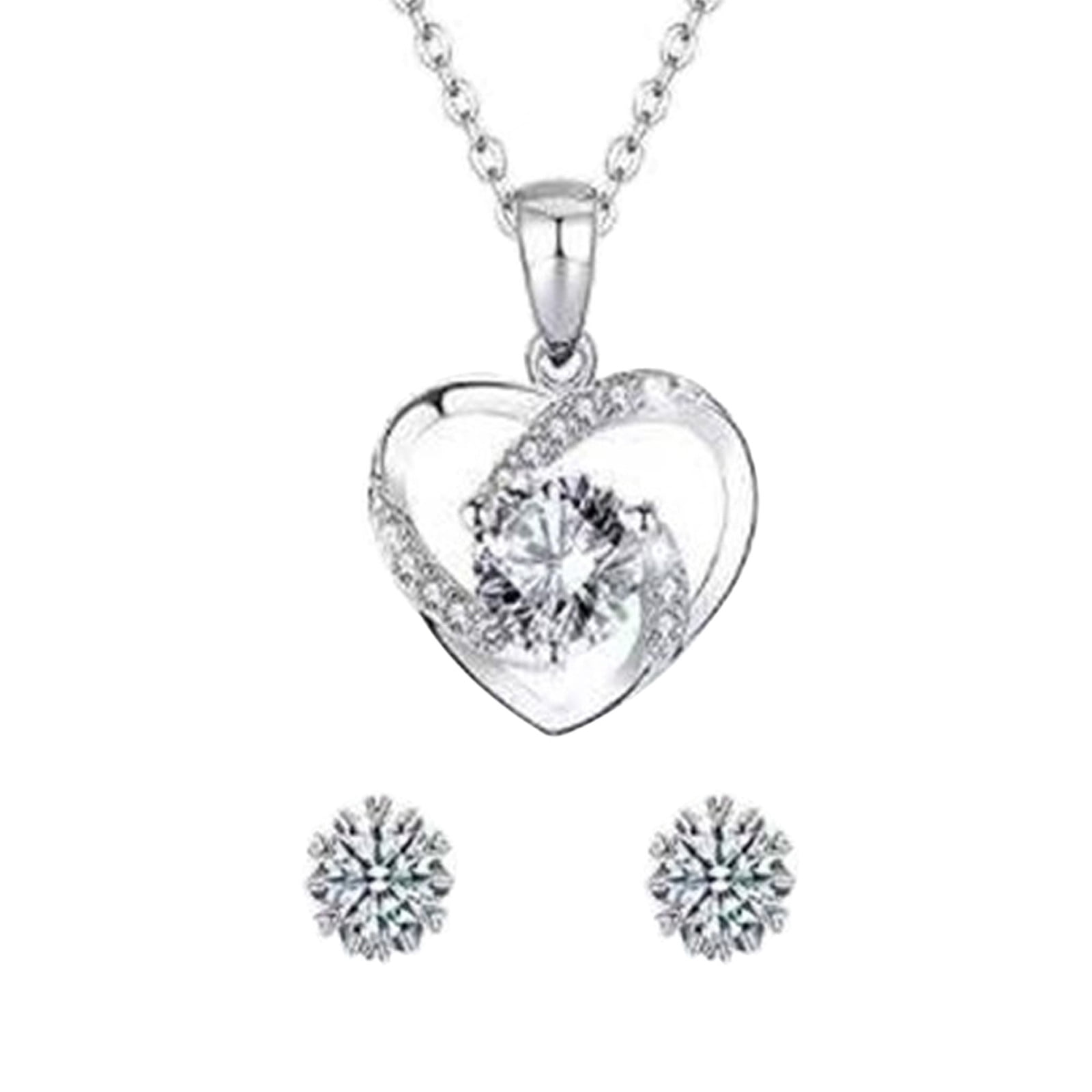 Rose Gift Box Jewelry Set,Immortal Rose (Real Rose), Suitable For Valentine's Day, Birthday Gift