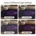 thumbnail image 7 of ODIKA 2'x3' Washable Samll Area Rug Non-Slip, Low Pile Dark Purple Gothic Castle Scene Intricate Nighttime Motif with Roses for Entryway, Kitchen, Laundry Room, 7 of 7