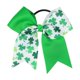 thumbnail image 4 of 5 uds. De lazo de alegría verde para cola de caballo, moño para pelo grande para niñas animadoras, Pin para diadema, horquillas verdes, decoraciones de peinado para niñas, 4 of 5