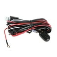 thumbnail image 2 of Car Power Switch Wiring Harness Kit for LED Light Bar with Relay and Fuse, Maximum Support for 300W, Easy Installation, ABS Material, 9-16V Input Power Supply, 14AWG Core, 6000K, 2 of 8