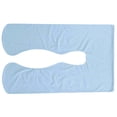 thumbnail image 3 of Almohada de embarazo, almohada de maternidad, soporte para dormir para piernas, espalda, cuello, hombros y abdomen para embarazadas, color azul, 3 of 8