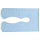 thumbnail image 3 of 1 por ciento Mujeres Funcionistas embarazadas Caja de almohada para dormir Caso de almohada de almohadilla del cuerpo en forma de U, 3 of 5