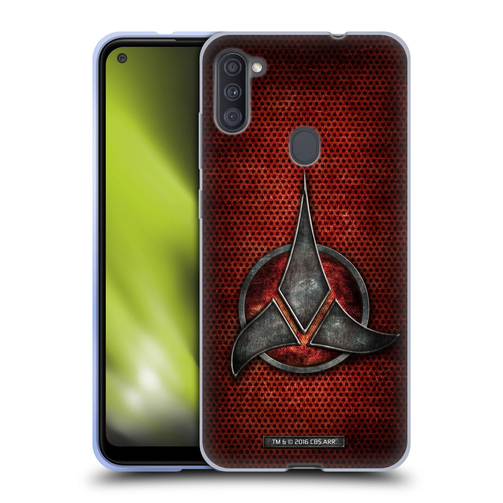 Head Case Designs Officially Licensed Star Trek Klingon Badges Empire Soft Gel Case Compatible with Samsung Samsung Galaxy A11 2020