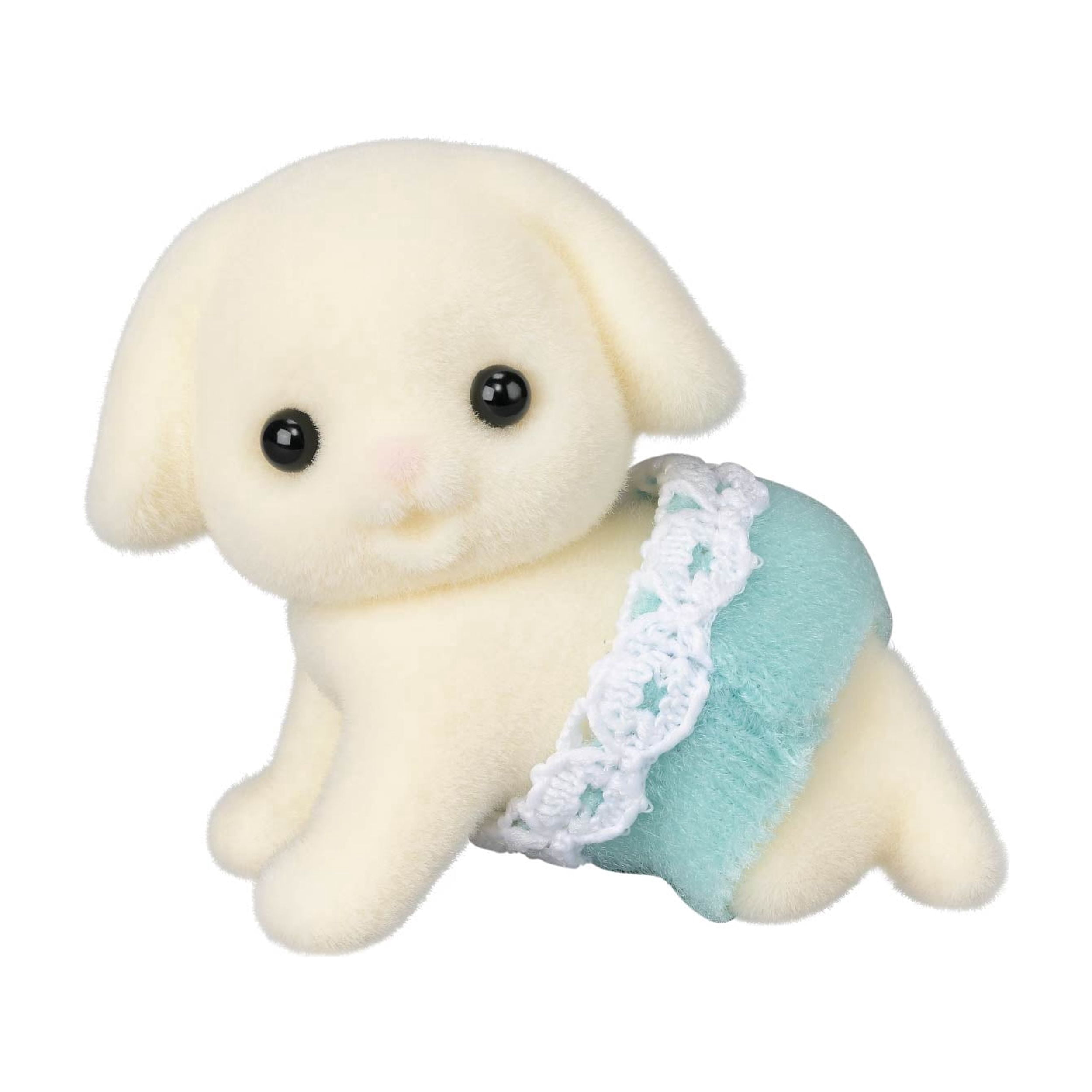 Calico Critters Flora Rabbit Twins, Collection of 2 Doll Figures