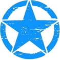 thumbnail image 3 of 50cm Big Stickers On Cars Army Star Distressed Decal For Jeep Sticker Large Vinyl Hood Military Body Graphic Fits Most Vehicles-black, 3 of 5