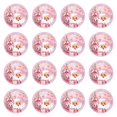 thumbnail image 4 of KLKCMS 16Pcs Christmas Decoration Plates Pink Accessories Tableware for Baby Shower 7 inch, 4 of 9