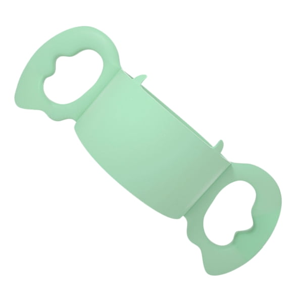 KONTONTY Milk Bottle Handles Baby Bottle Handle Silicone Light Green 1Set