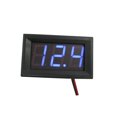 thumbnail image 4 of Injueey Voltímetro de CC digital 0-100V Pantalla LED de alta precisión Medidor de voltaje Accesorio automotriz Electrónica azul, 4 of 6