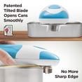 thumbnail image 6 of Kitchen Mama Auto Electric Can Opener, Sky Blue, Plastic, Battery Powered with Smooth Edge, 6 of 8