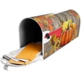 thumbnail image 3 of Autumn Fall Mailbox Cover Magnetic Standard Size 18" X 21", Thanksgiving Sunflower Pumpkin Maple Leaves Mailbox Wraps Post Letter Box Cover Garden Yard Outdoor Decorations, 3 of 6