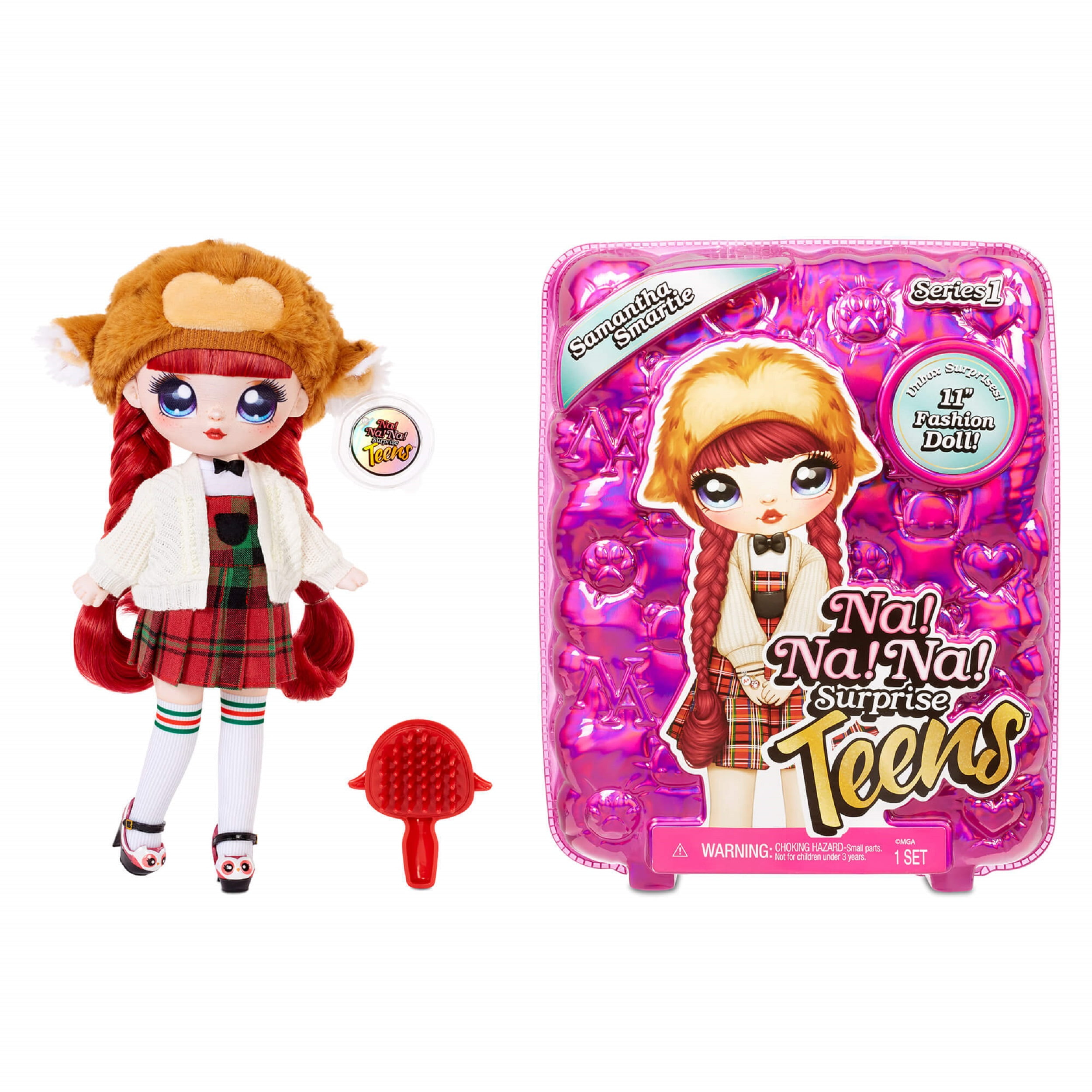 Na 565987 for sale online MGA Entertainment Na Surprise 2-in-1 Fashion Doll and Plush Pom with Confetti Balloon Na