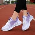 thumbnail image 5 of NOKIO Women'S Comfortable Athletic Shoes Women'S Running Shoes Ladies' Leisure Sports Sneakers Women's Lace Up Shoes Outdoor Mesh Shoes Runing Fashion Sports Breathable Sneakers, 5 of 9