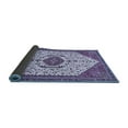 thumbnail image 2 of Ahgly Company Indoor Square Persian Blue Traditional Area Rugs, 7' Square, 2 of 4