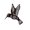 Left, variant on 3 Optional Metal Hummingbird Wall Art Decoration 1PC Cutout Iron Black Bird Sculpture Hanging Pendant Decoration Office Kitchen Room Home Decor