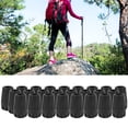 thumbnail image 2 of 25 Pcs/Pack Bâtons de Marche en Caoutchouc Métallique Robuste Embouts Protecteurs Embouts de Canne, 2 of 9