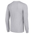 thumbnail image 3 of Men's Starter  Heather Gray New England Patriots Half Ball Team Long Sleeve T-Shirt, 3 of 3