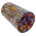 thumbnail image 4 of GlassOfVenice Murano Glass Tumbler - Golden Quilt Millefiori, 4 of 5